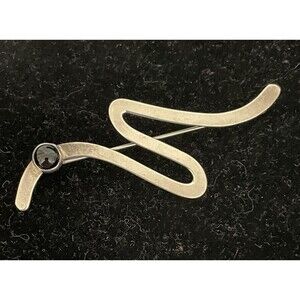 vintage sterling silver hand made pin by Barbara Sucherman